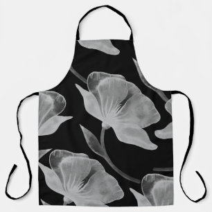 Flower rose illustration watercolor seamless patte apron