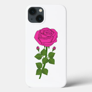 Flower rose - Pink roses ! iPhone 13 Case