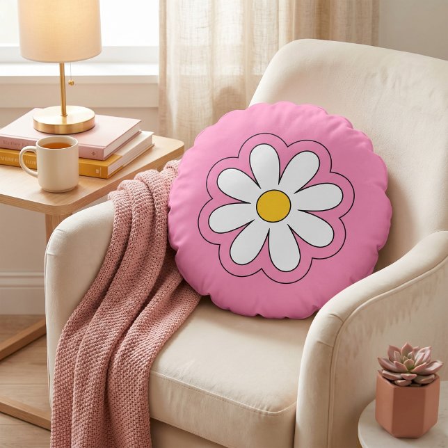 Flower Round Cushion (Creator Uploaded)