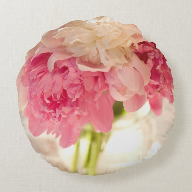 Flower Round Cushions (Back)