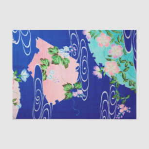 Flower & Running Water, Japanese Design Tissue Paper