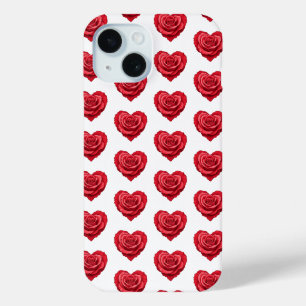 flower s in hearts iPhone 15 case
