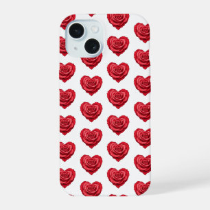 flower s in hearts iPhone 15 case