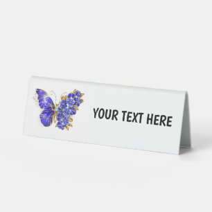 Flower Sapphire Butterfly