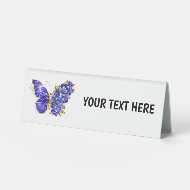Flower Sapphire Butterfly (Front)