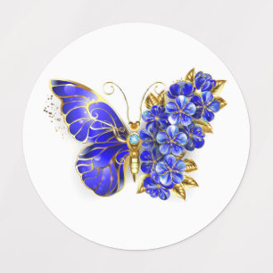 Flower Sapphire Butterfly