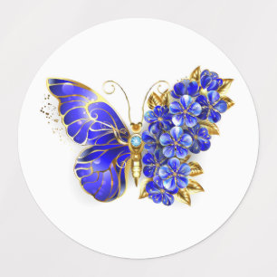 Flower Sapphire Butterfly