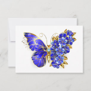 Flower Sapphire Butterfly Announcement