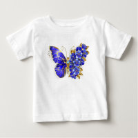 Flower Sapphire Butterfly