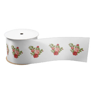 Flower Satin Ribbon
