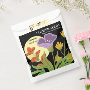 Flower Seeds Packet Gift Bag Favour