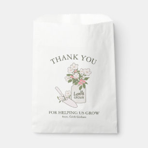 Flower Seeds Teacher Appreciation Custom Favour Bag