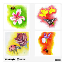 Flower Series beautiful original art illustrations