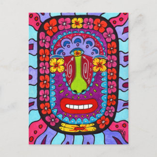 Flower Shaman #4 Postcard