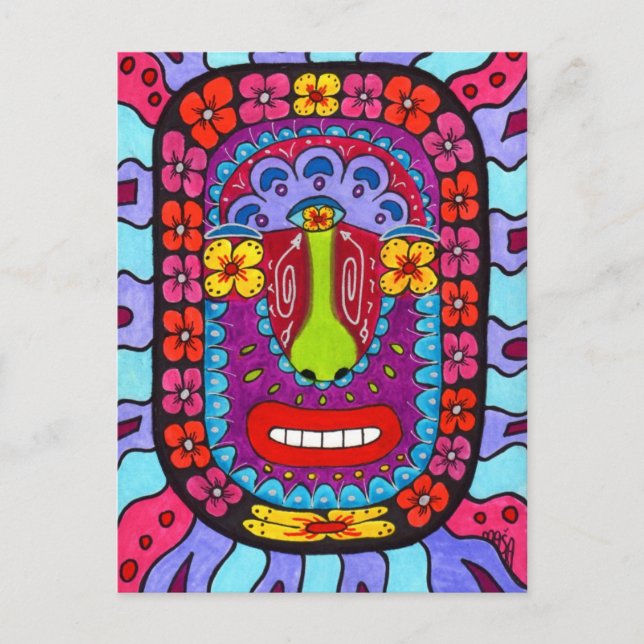 Flower Shaman #4 Postcard (Front)