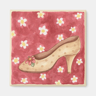 Flower Shoe - Magnet