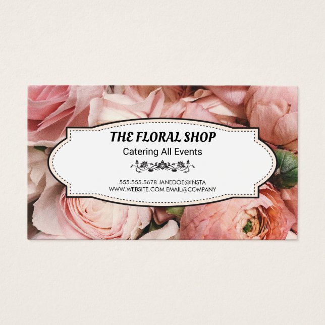 Flower Shop | Florist | Bouquet of Flowers (Front)