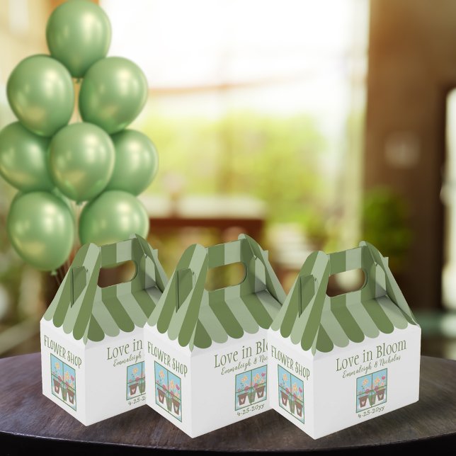 Flower Shop Garden Party Favour Box (Creator Uploaded)