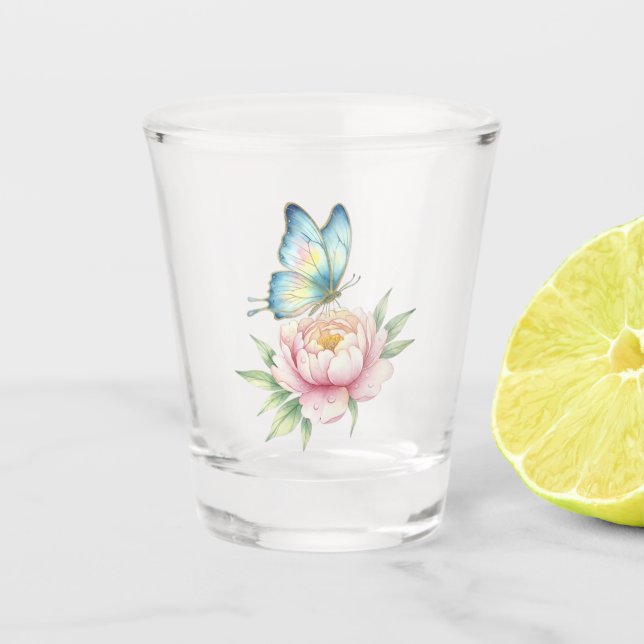 Flower Shot Glass (Front)