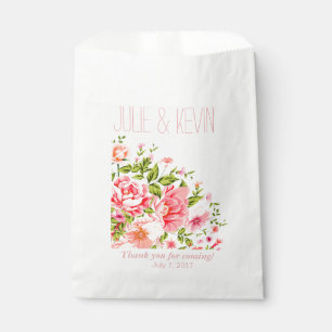 Flower Shower Bouquet   baby pink Favour Bag