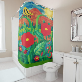 Flower Shower Curtain