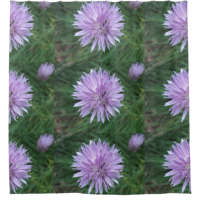 Flower Shower Curtain (Front)