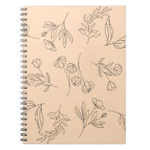 Flower silhouette pattern