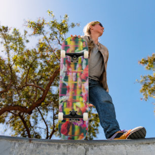 Flower Skater Skateboard