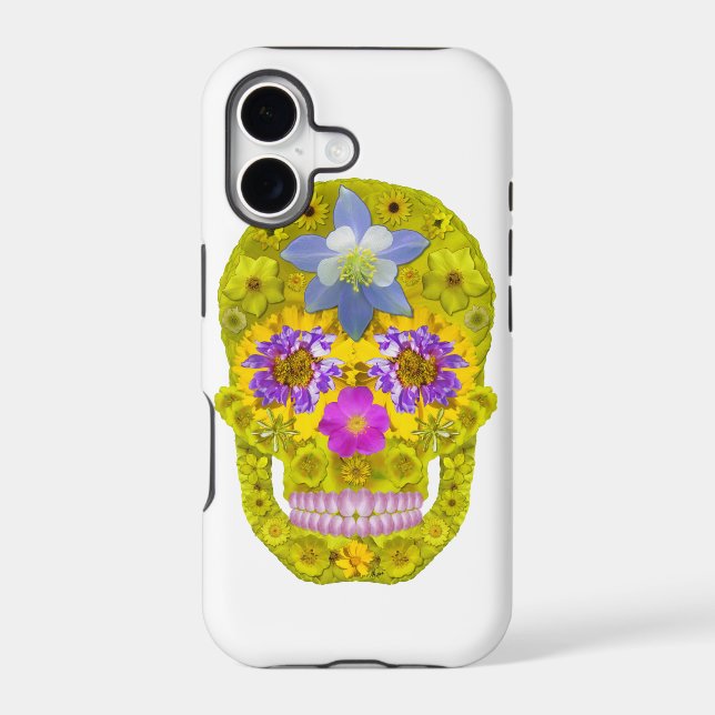 Flower Skull 3 (Back)