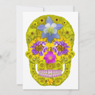 Flower Skull 3