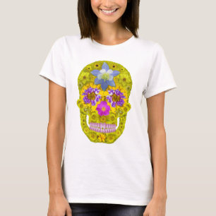 Flower Skull 3 T-Shirt