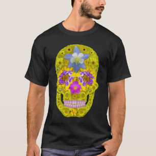 Flower Skull 3 T-Shirt