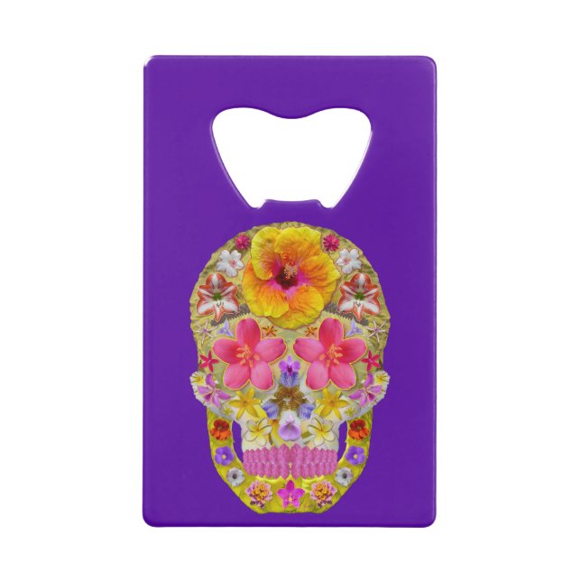 Flower Skull 4 - Tropical (Front)