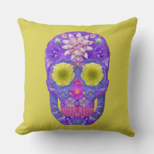 Flower Skull 5 Cushion