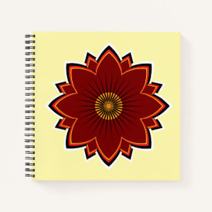 Flower Spiral Bound Book  - Floral Design