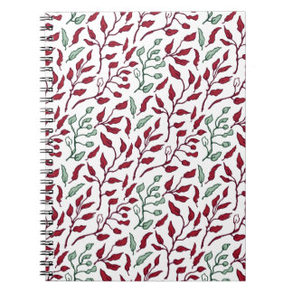 Flower Spiral Notebooks for Chic Note-Taking