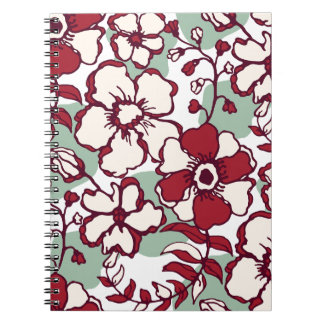 Flower Spiral Notebooks for Journalling