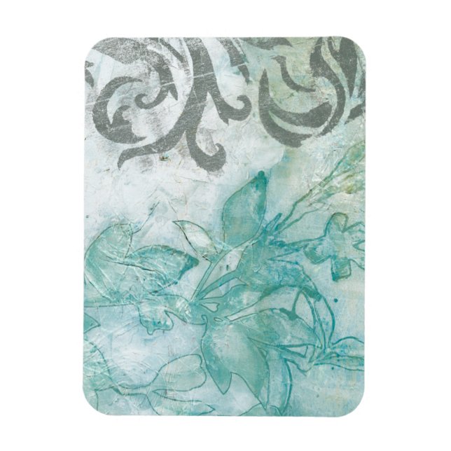 Flower Spray II Magnet (Vertical)