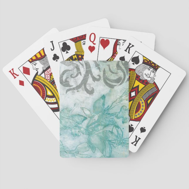 Flower Spray II Playing Cards (Back)