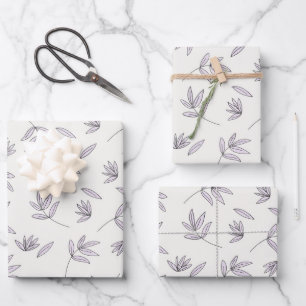 Flower Spring Blooming Floral Seamless Wrapping Paper Sheet