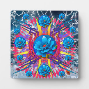 Flower Star Plaque