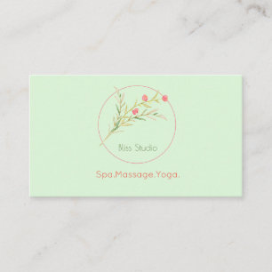 Flower Stem Business Card