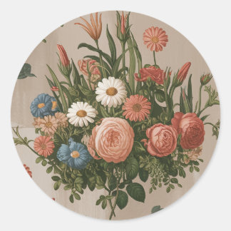 Flower sticker