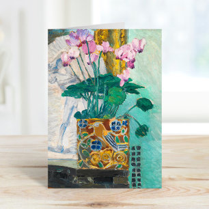 Flower Still Life   Koloman Moser Card