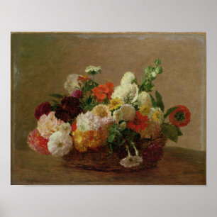 Flower Still Life Poster