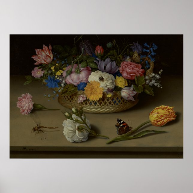 Flower Still Life Poster (Front)
