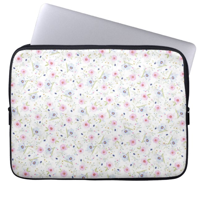 Flower style  laptop sleeve (Front)