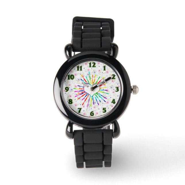 Flower style  watch (Front)
