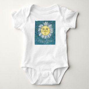 Flower & Sun - Nature Baby Bodysuit