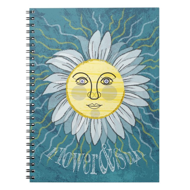 Flower & Sun - Nature Notebook (Front)